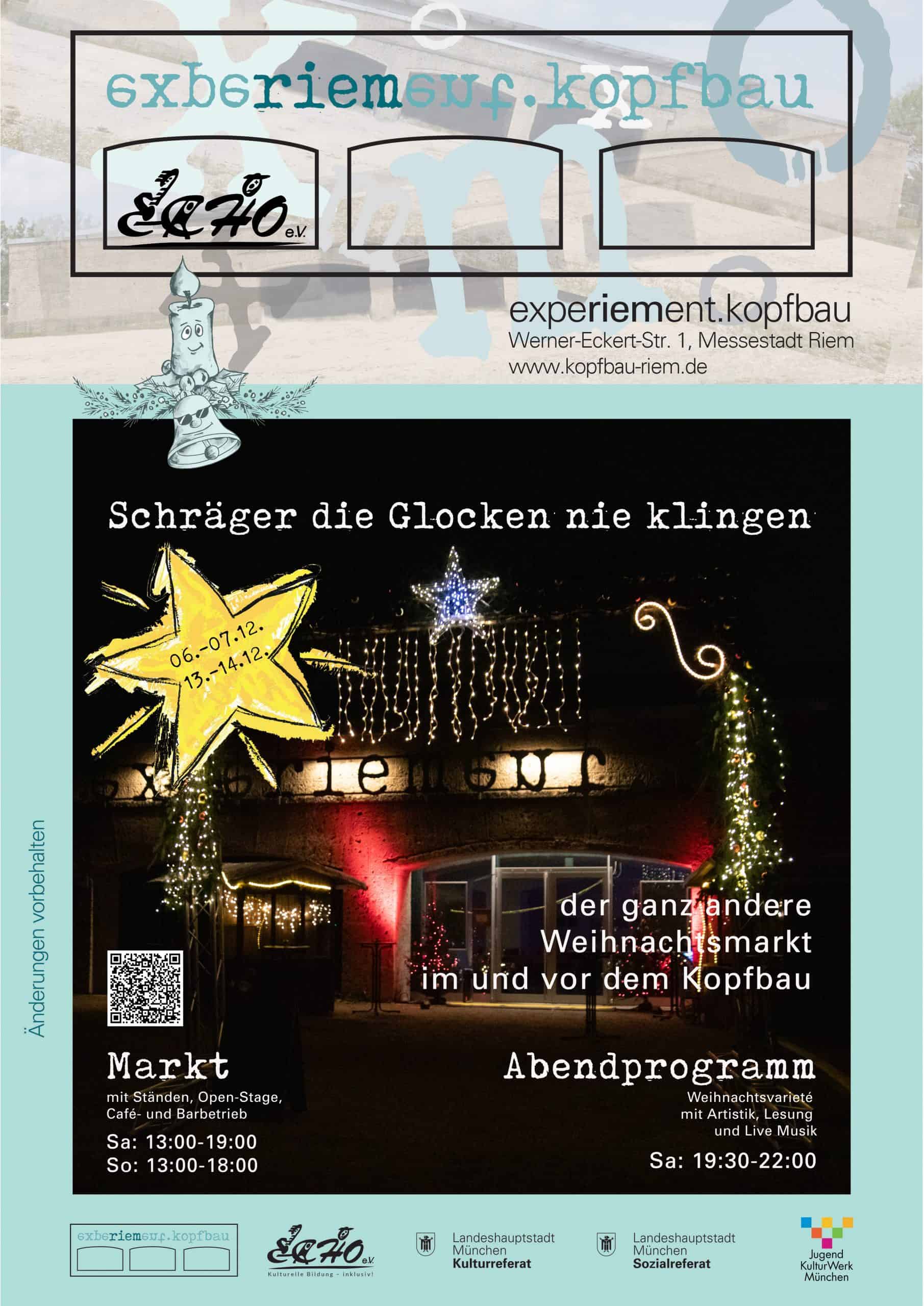 Schräger die Glocken im Kopfbau 2025 klein