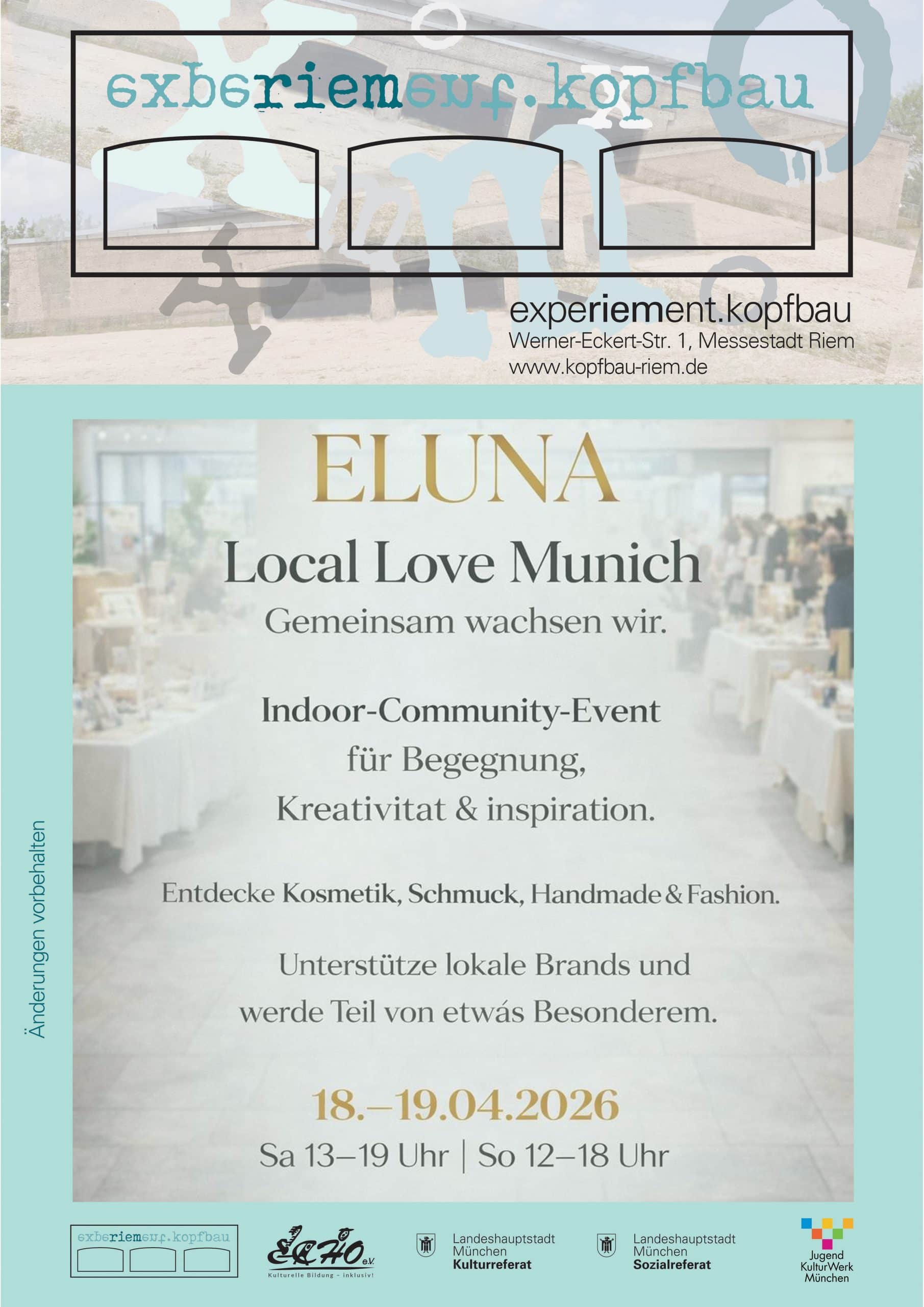 Eluna im Kopfbau 2026